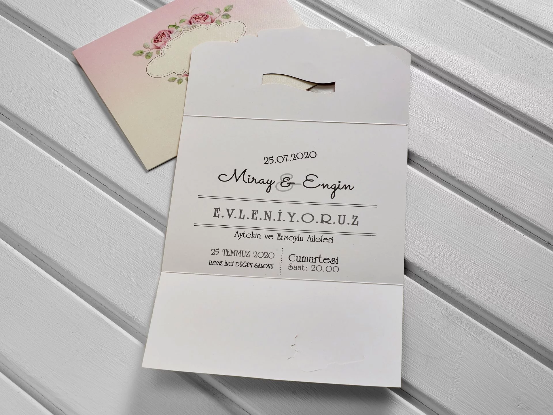 bisiklet figürlü davetiye modeli (2)