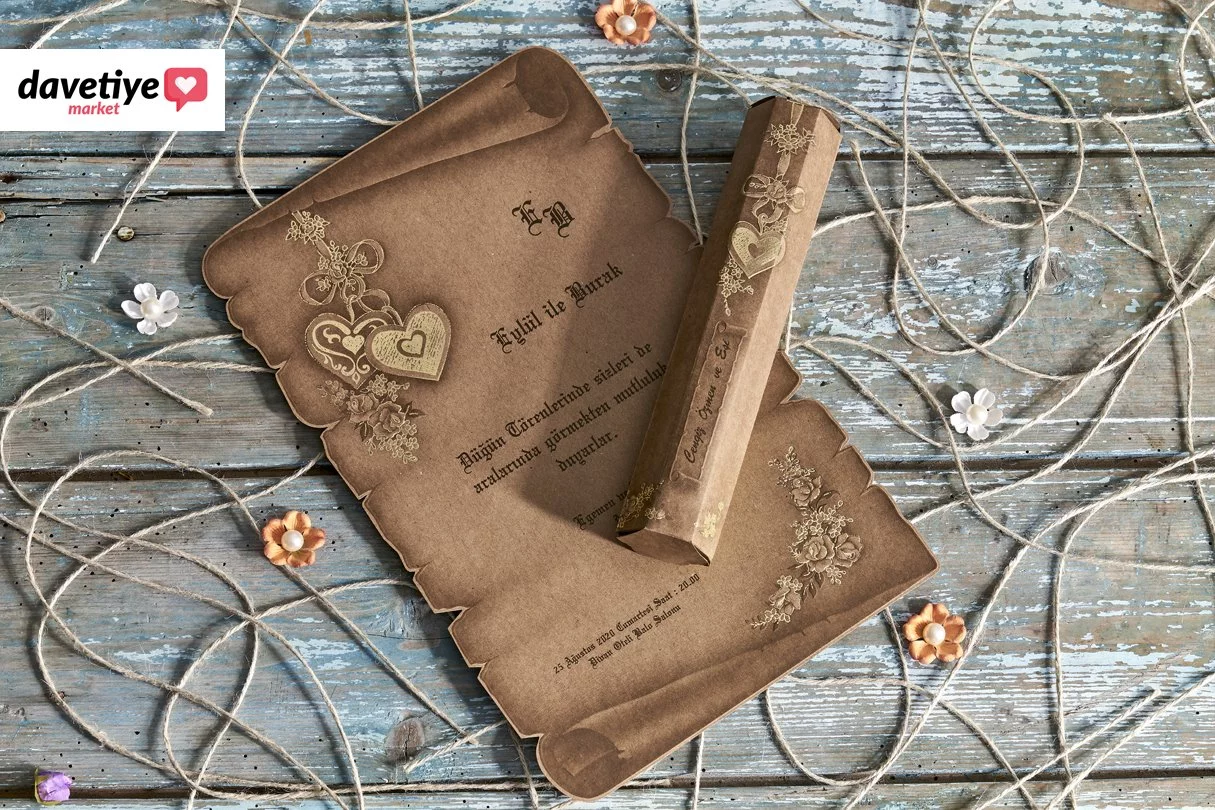 ferman davetiye kraft