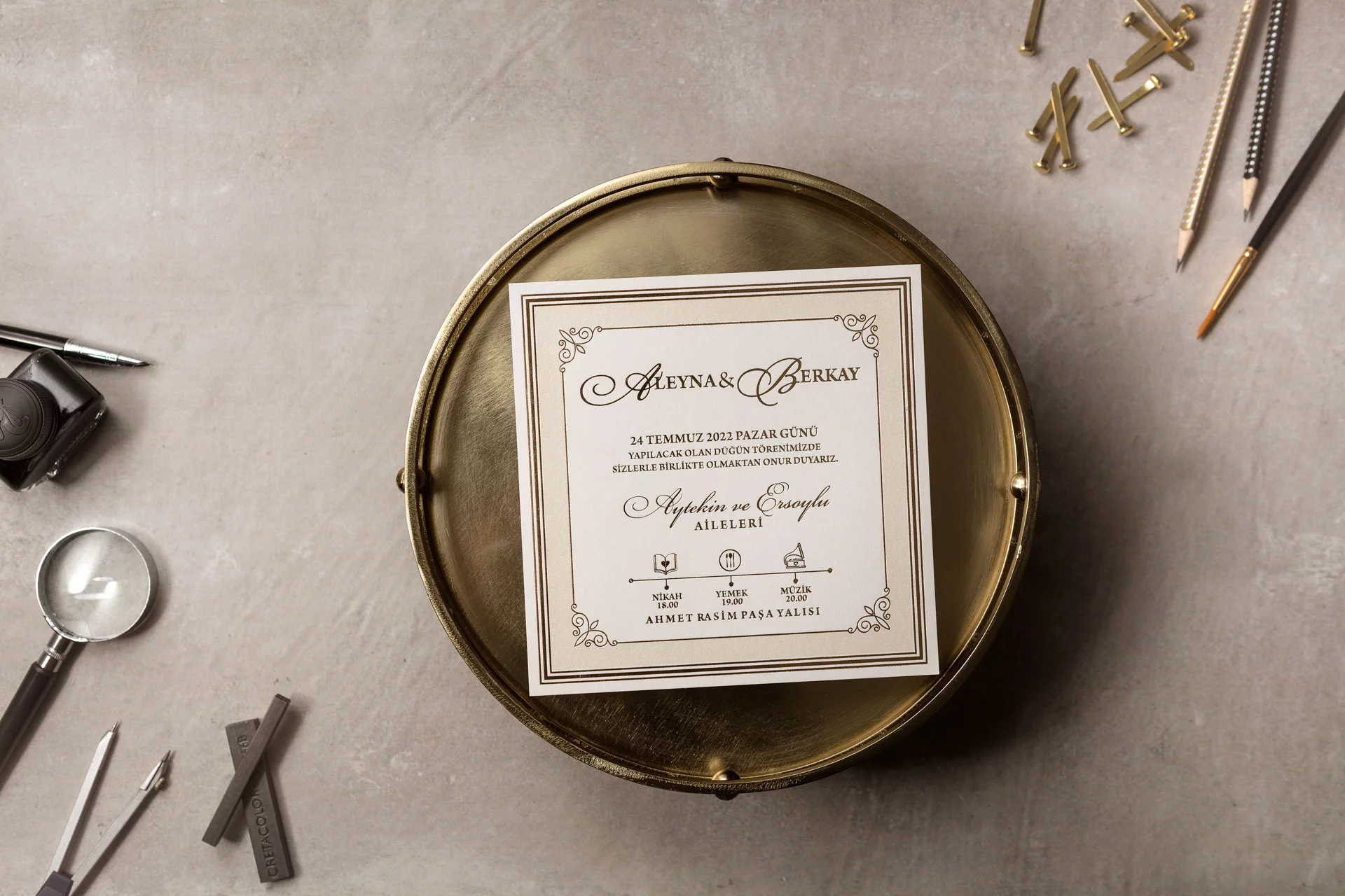 yaldızlı sade davetiye (3)