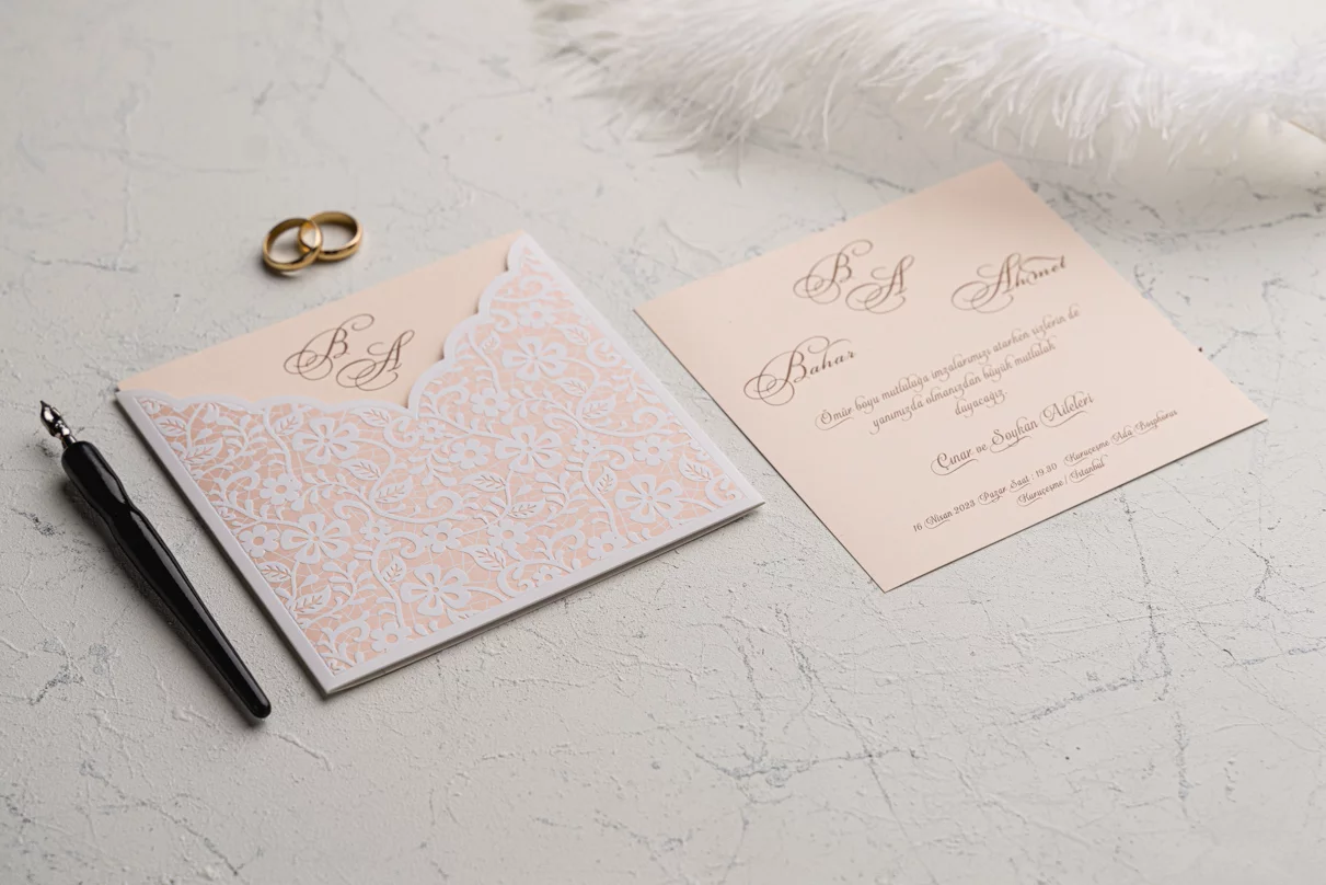 motifli ucuz davetiye