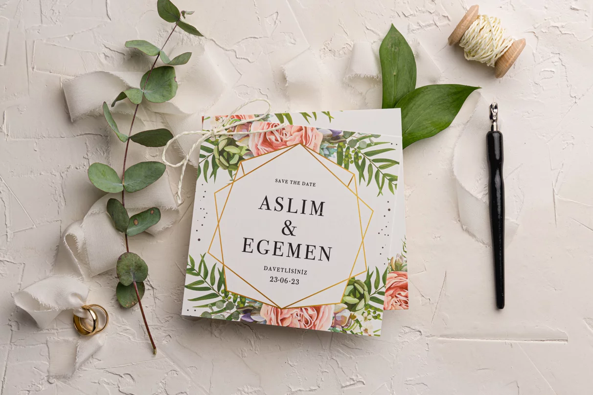 palmiyeli düğün davetiyesi (1)