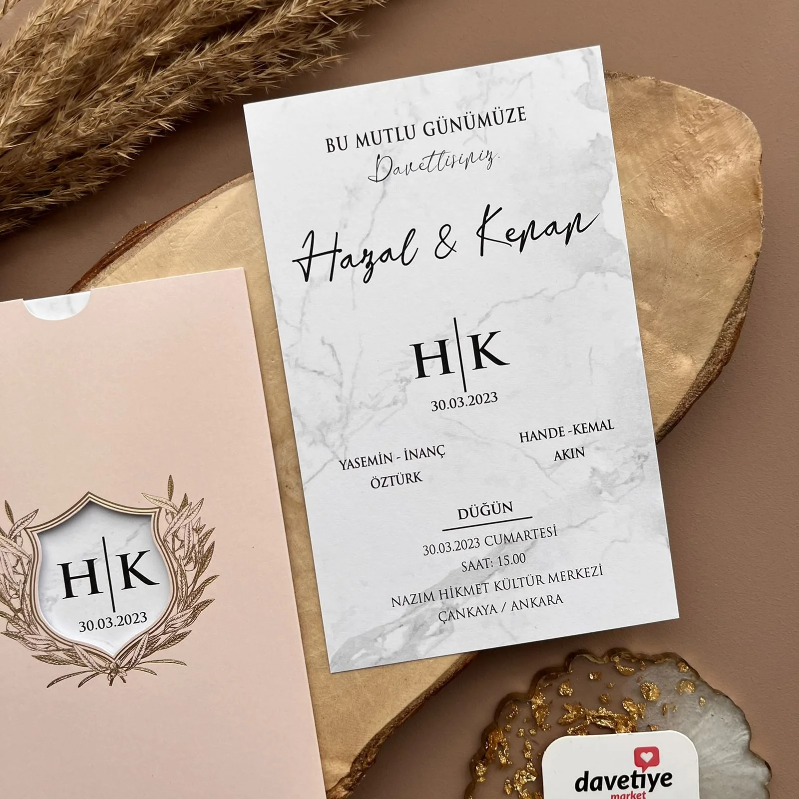 yavru ağzı krem zarflı davetiye (4)