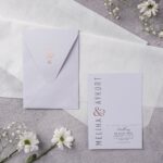 Modern Tasarım Sade Davetiye Modeli