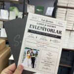 Gazete Tasarım Özel Davetiye
