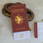 Bordo Pasaport Uçak Bileti Davetiye