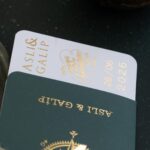 Koyu Yeşil Pasaport ve Uçak Bileti Davetiye - Görsel 7