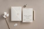 "The Wedding Of" Kabartmalı Davetiye